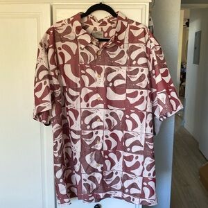 NWT Quicksilver waterman button down shirt